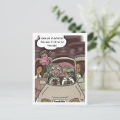 Uitsterven Briefkaart (Staand voorkant)