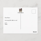 Uitsterven Briefkaart (Achterkant)