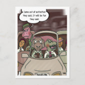 Uitsterven Briefkaart (Voorkant)