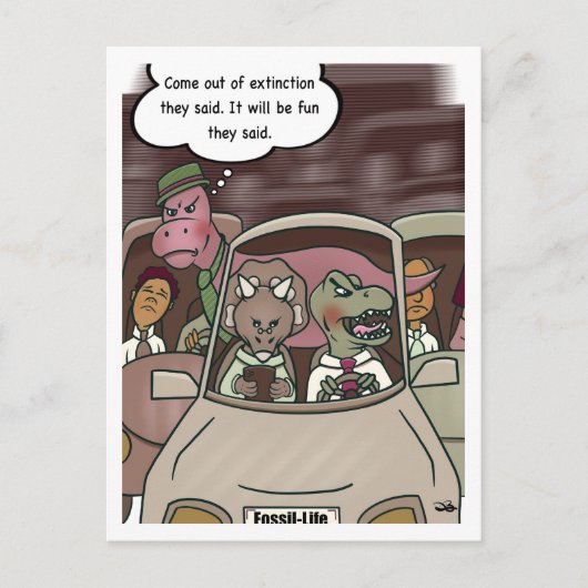 Uitsterven Briefkaart (Voorkant)