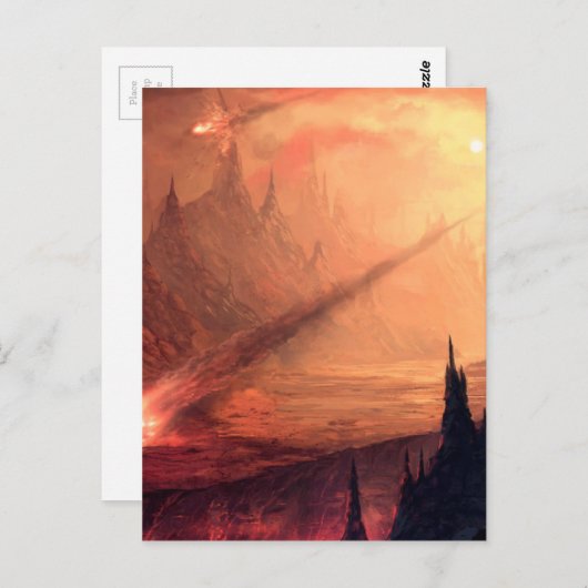 Uitsterven Briefkaart (Voorkant / Achterkant)