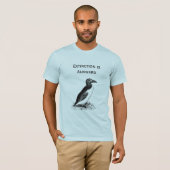 Uitsterven is Aukward T-shirt (Voorkant volledig)