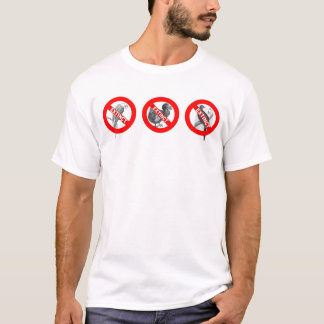 Uitsterven is geen rentmeesterschap. t-shirt
