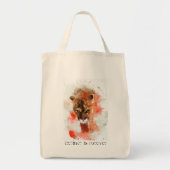 uitsterven is voor altijd - cougar tote bag (Voorkant)