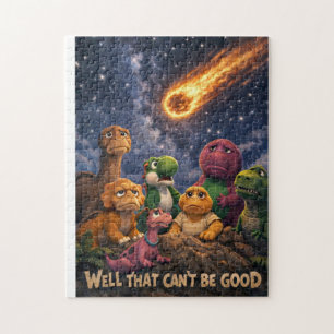 Uitsterven van de dinosauriërs legpuzzel