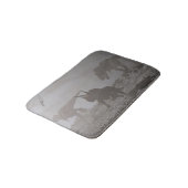 Uitsterven van dinosaurussen - 3D rendering Badmat (Gekanteld)