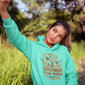 Uitstralen Liefde en Vriendelijkheid Wees Vriendel Hoodie