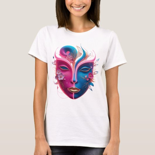 Uitstralen van buitenaardse schoonheid t-shirt (Voorkant)