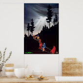 Uittocht, op het spoor van tranen poster (Keuken)