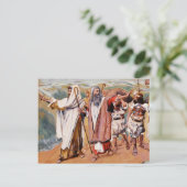 Uittocht uit Egypte. Kunstpascha Briefkaart (Staand voorkant)