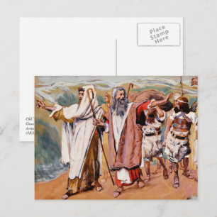 Uittocht uit Egypte. Kunstpascha Briefkaart