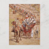 Uittocht uit Egypte. Pascha Fine Art Briefkaart (Voorkant)