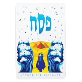 Uittocht van Passover Moses en Israëlieten uit Egy Magneet