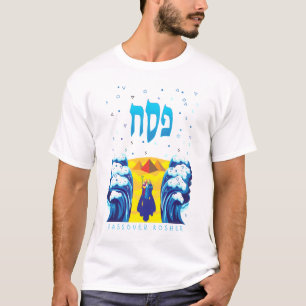Uittocht van Passover Moses en Israëlieten uit Egy T-shirt