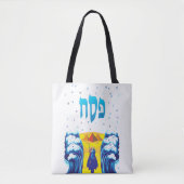 Uittocht van Passover Moses en Israëlieten uit Egy Tote Bag (Voorkant)