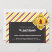 Uittreding brandweerman kaart (Voorkant)