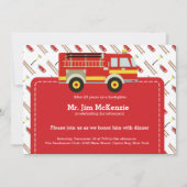 Uittreding brandweerman kaart (Voorkant)