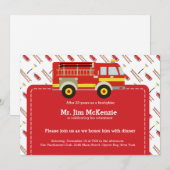 Uittreding brandweerman kaart (Voorkant / Achterkant)