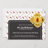 Uittreding brandweerman kaart (Voorkant)