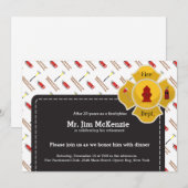 Uittreding brandweerman kaart (Voorkant / Achterkant)