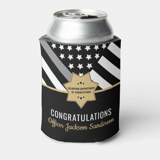 Uittreding van de rectificator Thin Silver Line Blikjeskoeler (Blikje Achterkant)