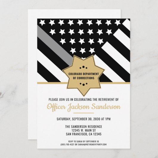 Uittreding van de rectificator Thin Silver Line Kaart (Voorkant / Achterkant)