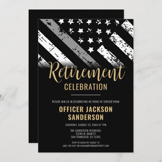 Uittreding van de rectificator Thin Silver Line Kaart (Voorkant / Achterkant)