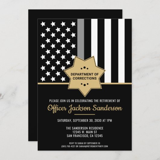 Uittreding van de rectificator Thin Silver Line Kaart (Voorkant / Achterkant)