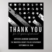 Uittreding van de rectificator Thin Silver Line Poster (Voorkant)