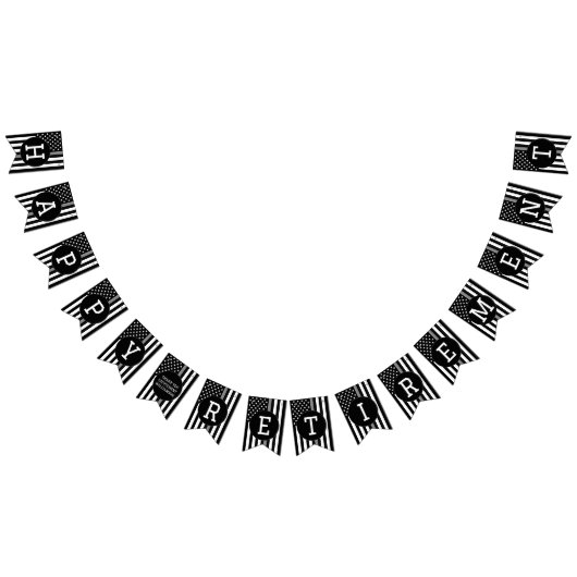 Uittreding van de rectificator Thin Silver Line Vlaggetjes (Alle)