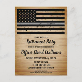 Uittreding van de rectificerende functionaris in d aankondigingskaart