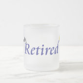 Uittreding van mannen matglas koffiemok (Center)