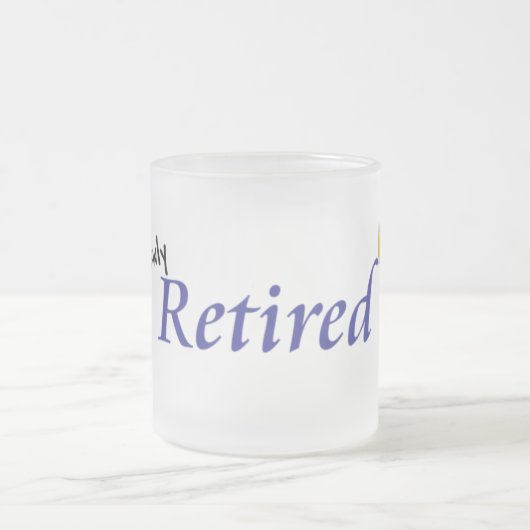 Uittreding van mannen matglas koffiemok (Center)