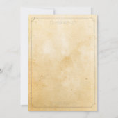 Uittredingen Uitnodiging Rustic Cheers in ruste BB (Achterkant)