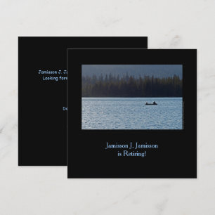 Uittredingsaankondiging, Fisherman en Son op Lake Aankondiging