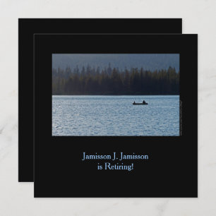 Uittredingsaankondiging, Fisherman en Son op Lake Aankondiging