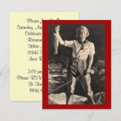 Uittredingsduur voor dames bij de visserij kaart (Voorkant / Achterkant)