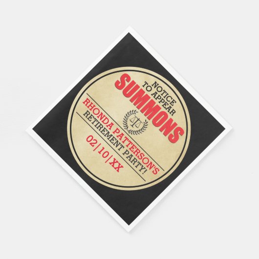 Uittredingspartij bij Summma Servetten (Hoek)