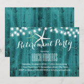 Uittredingspartij bijtende Blauwgroen braadstaarvi Kaart (Voorkant / Achterkant)