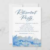 Uittredingspartij voor Waterverf uit kustgebied Kaart (Voorkant)