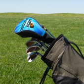 Uittredingsraketten—aangepast gitaarontwerp golfheadcover (Insitu)