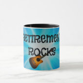 Uittredingsraketten—aangepast gitaarontwerp mok (Midden)