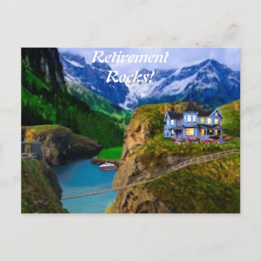 Uittredingsraketten Briefkaart (Voorkant)