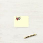 Uittredingsraketten Post-it® Notes (Op bureau)