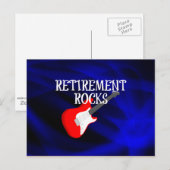 Uittredingsraketten, Rocking Guitar Briefkaart (Voorkant / Achterkant)