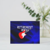 Uittredingsraketten, Rocking Guitar Kaart (Staand voorkant)