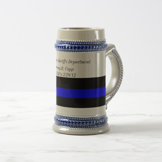 Uittredingsstein LEO Bierpul (Voorkant rechts)