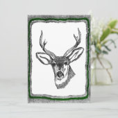 uittredingsuitnodiging sjabloon kaart (Staand voorkant)