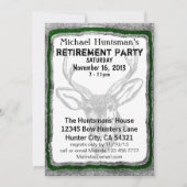 uittredingsuitnodiging sjabloon kaart (Achterkant)