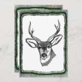 uittredingsuitnodiging sjabloon kaart (Voorkant / Achterkant)